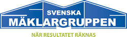 svenska maklargruppen logo blue